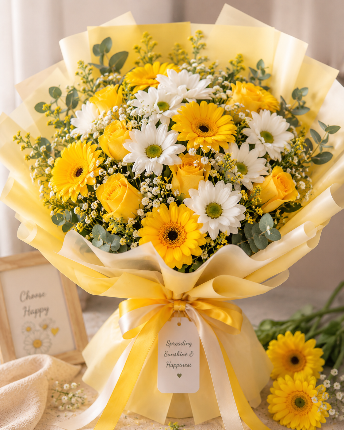daisy bouquet